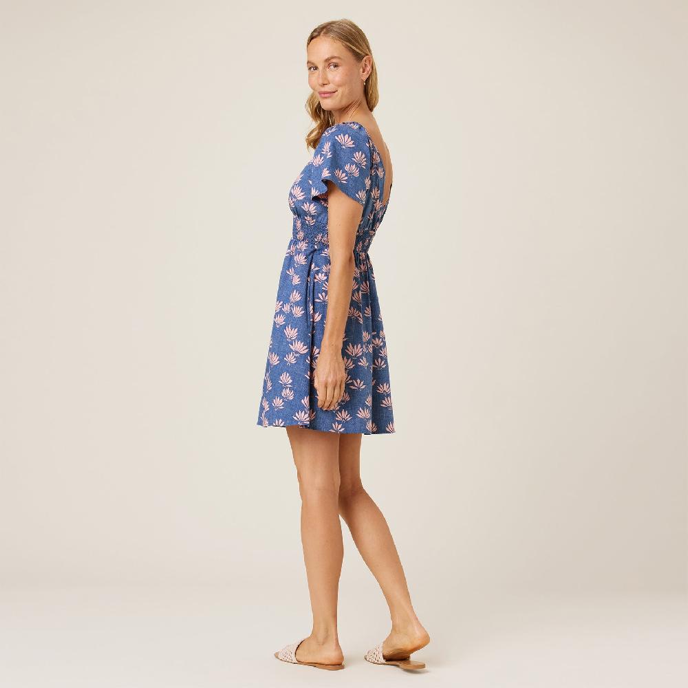 Reyn Spooner FALLING FAN FLOWERS DAPHNE DRESS