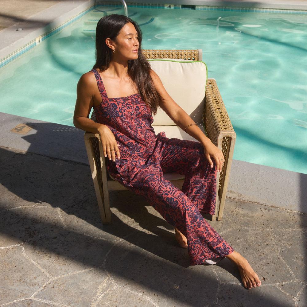 Reyn Spooner FLORAL FRAMES DANICA TOP