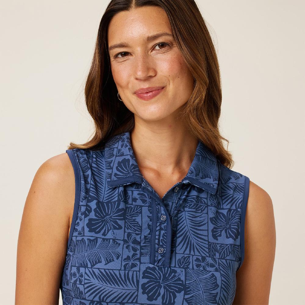 Reyn Spooner FLORAL FRAMES IVY PERFORMANCE TOP
