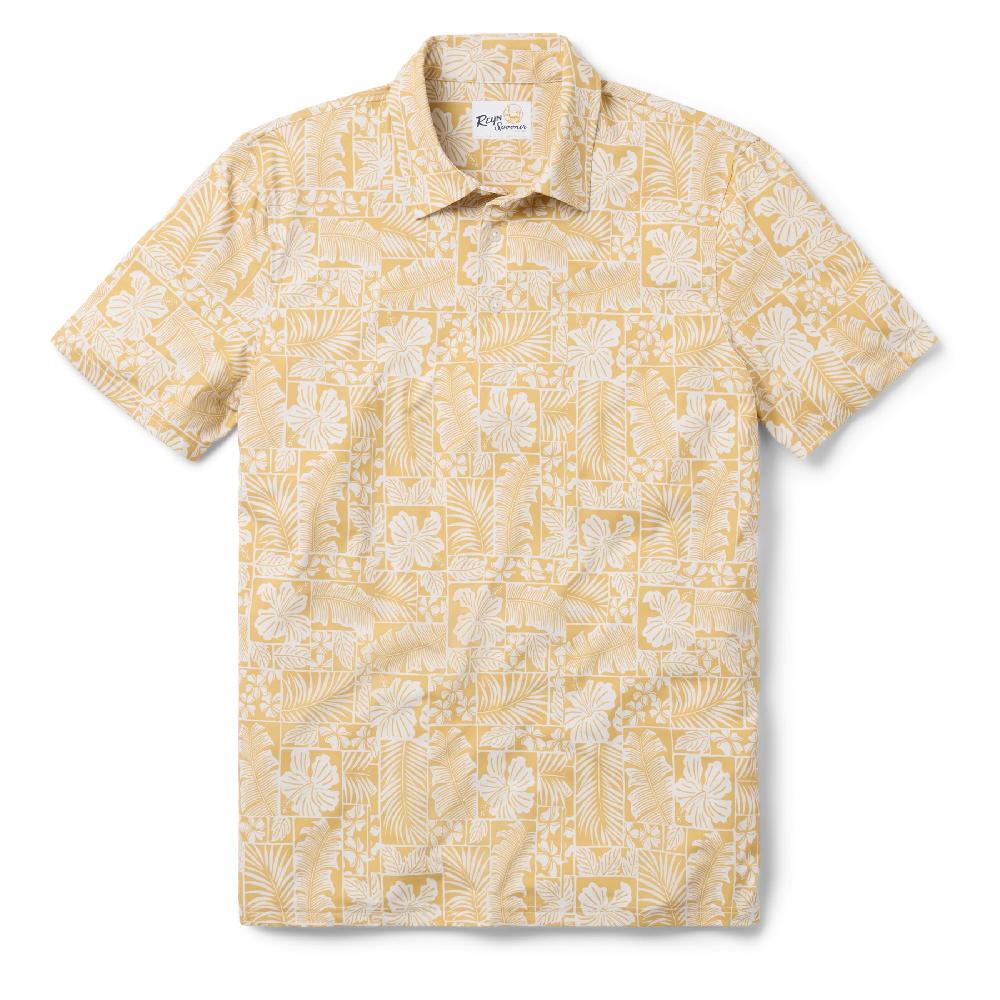 Reyn Spooner FLORAL FRAMES PERFORMANCE POLO