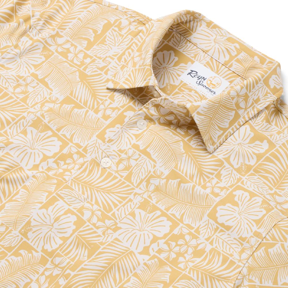 Reyn Spooner FLORAL FRAMES PERFORMANCE POLO