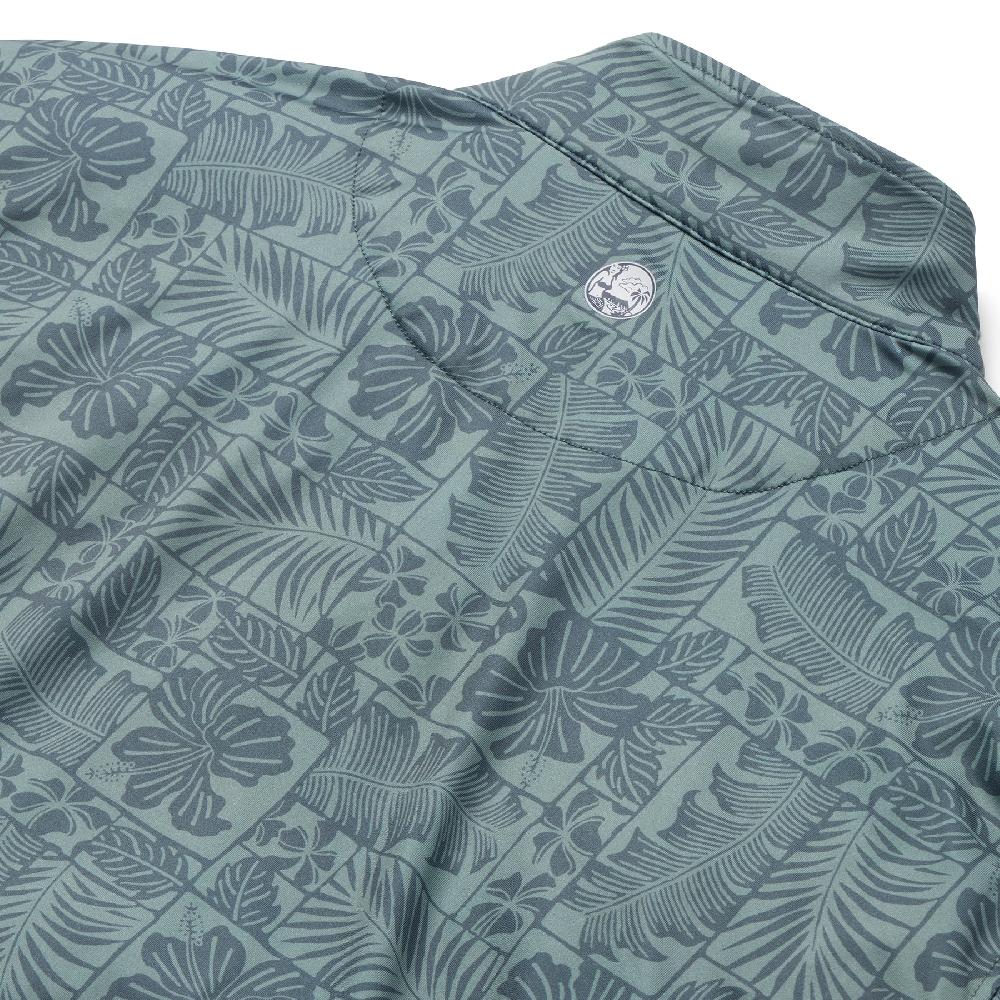 Reyn Spooner FLORAL FRAMES PERFORMANCE QUARTER ZIP