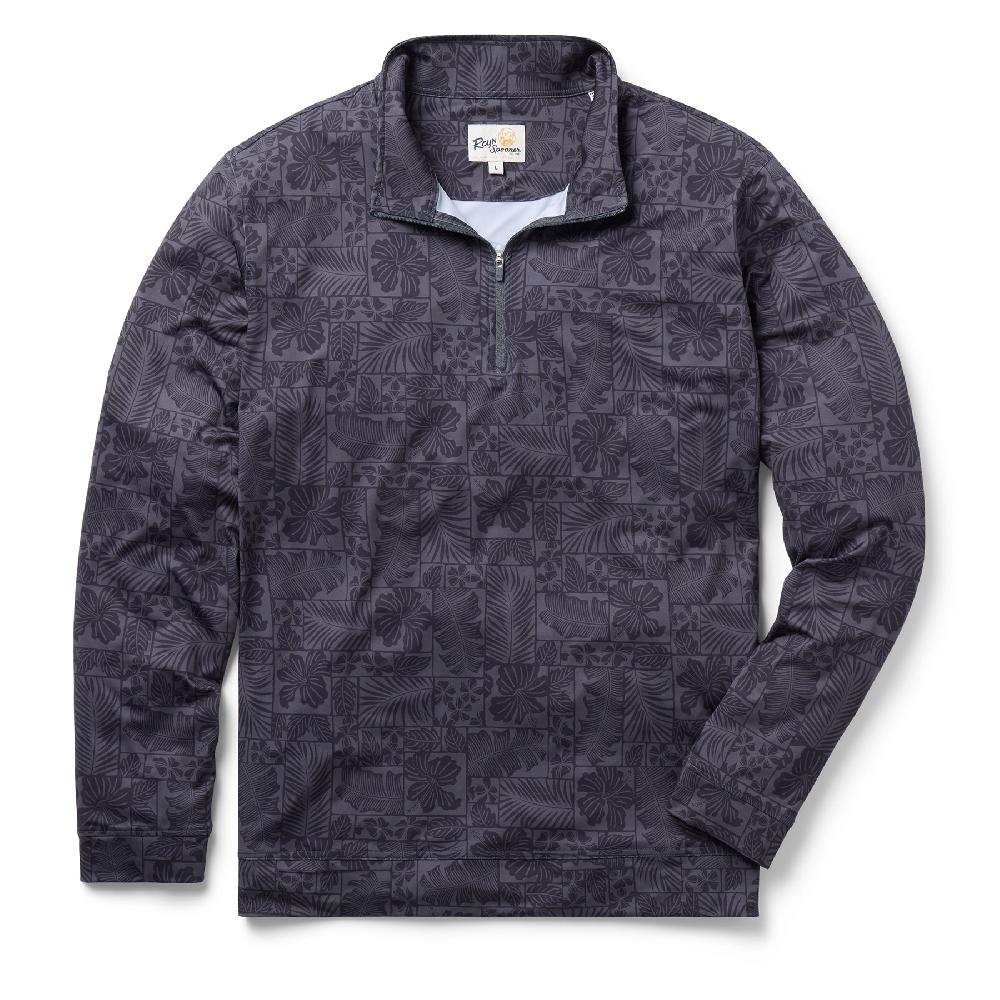 Reyn Spooner FLORAL FRAMES PERFORMANCE QUARTER ZIP