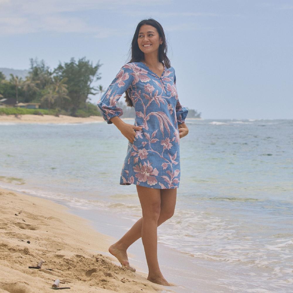 reyn spooner FLORAL VINE CAMILA DRESS