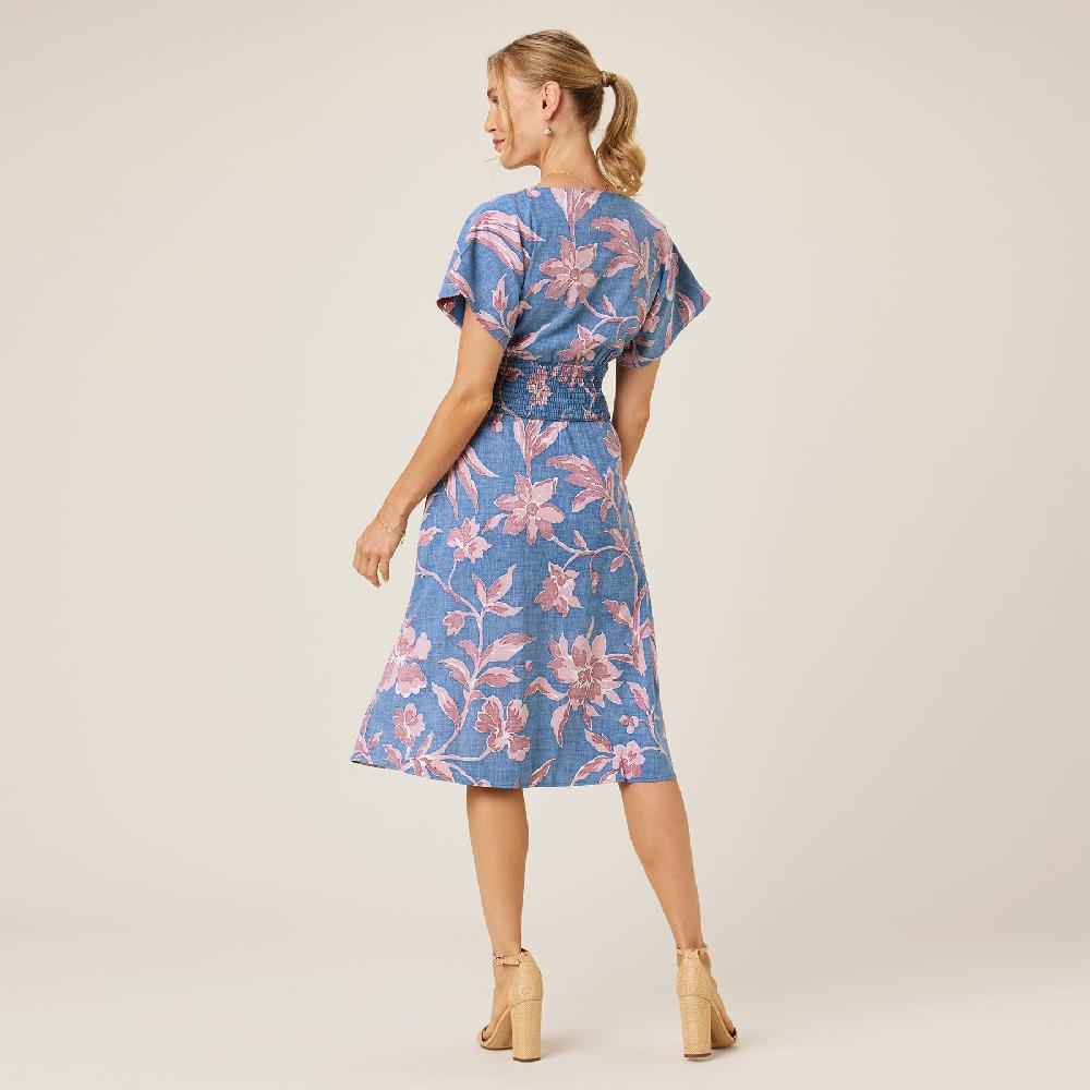 Reyn Spooner FLORAL VINE SOPHIA DRESS