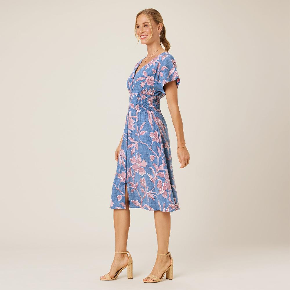 Reyn Spooner FLORAL VINE SOPHIA DRESS