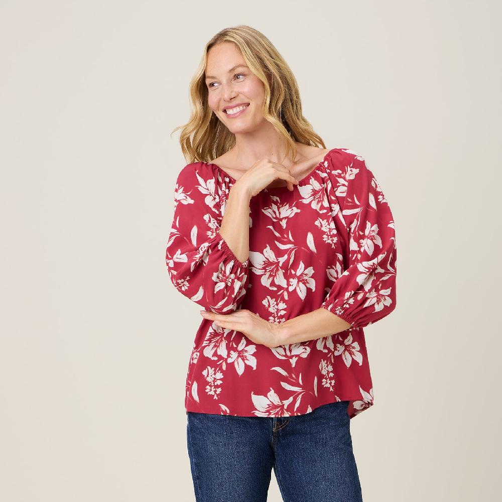 Reyn Spooner GILD THE LILY BLOSSOM TOP