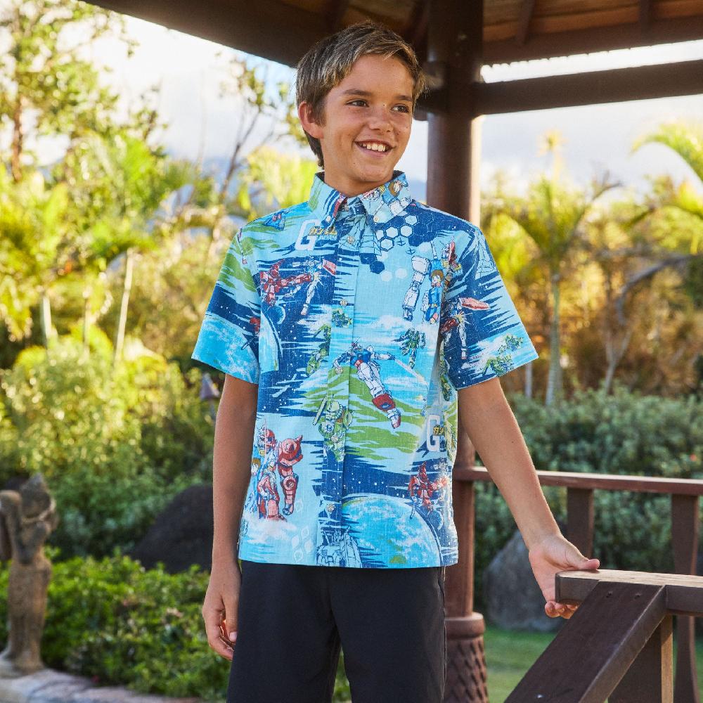 Reyn Spooner GUNDAM YOUTH SHIRT