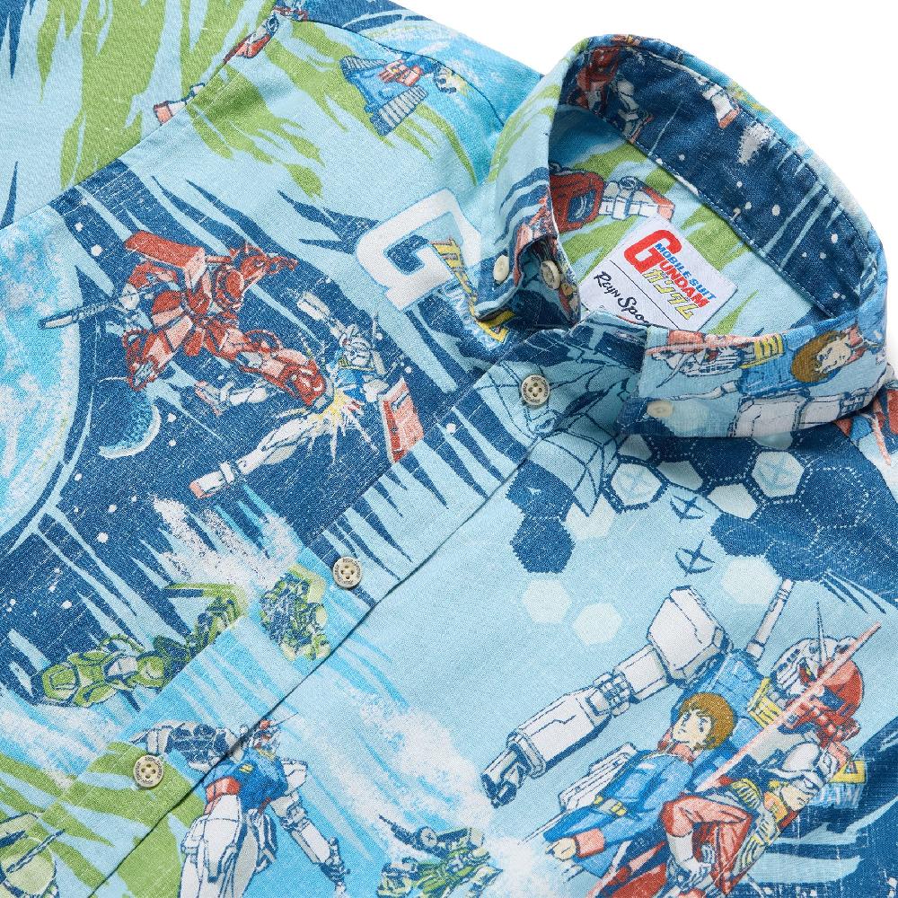 Reyn Spooner GUNDAM YOUTH SHIRT