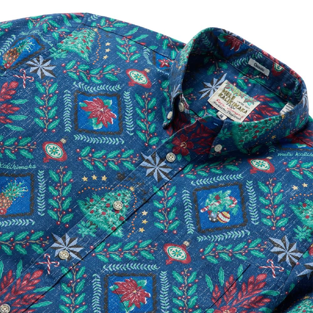 Reyn Spooner HAWAIIAN CHRISTMAS 2025 LONG SLEEVE