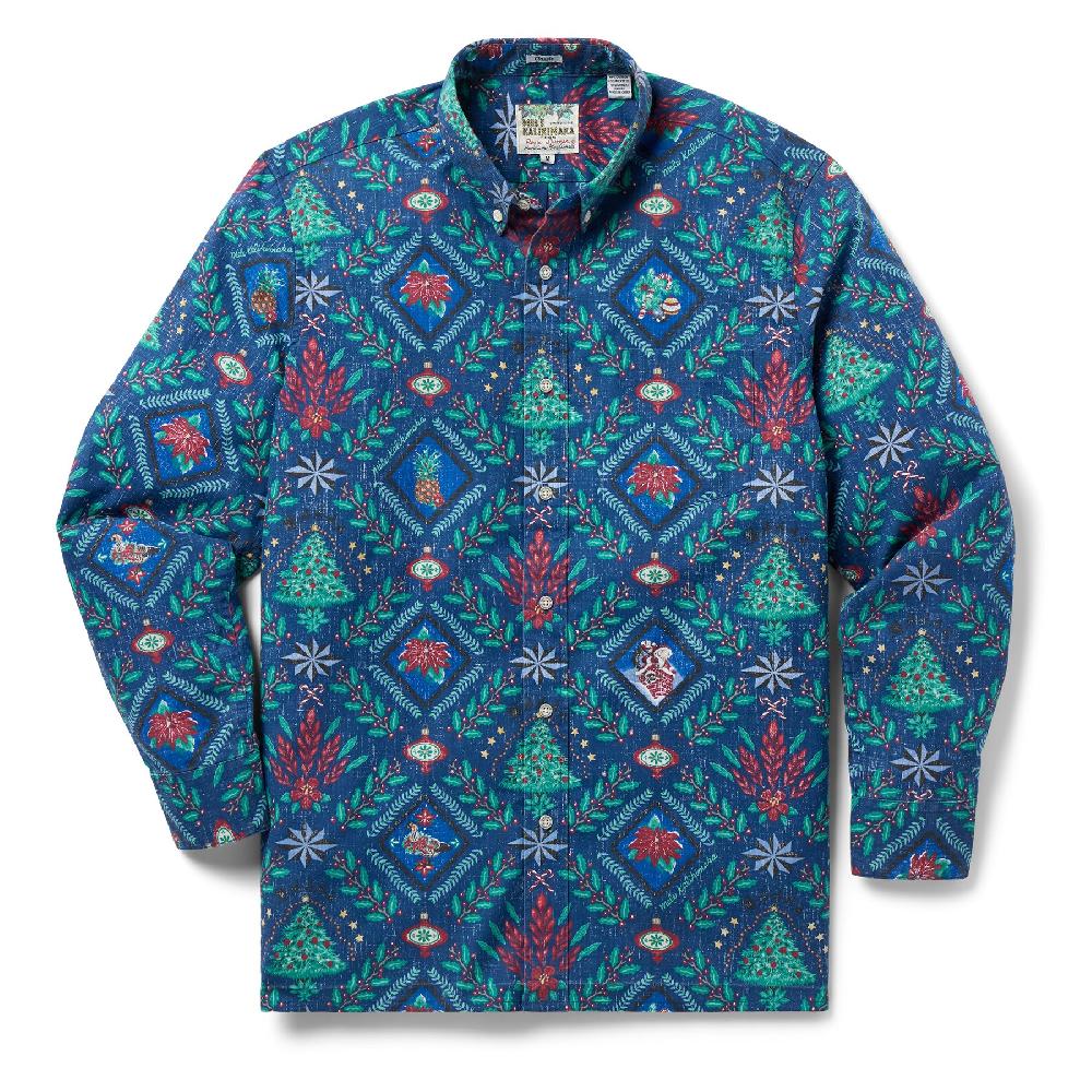 reyn spooner HAWAIIAN CHRISTMAS 2025 LONG SLEEVE