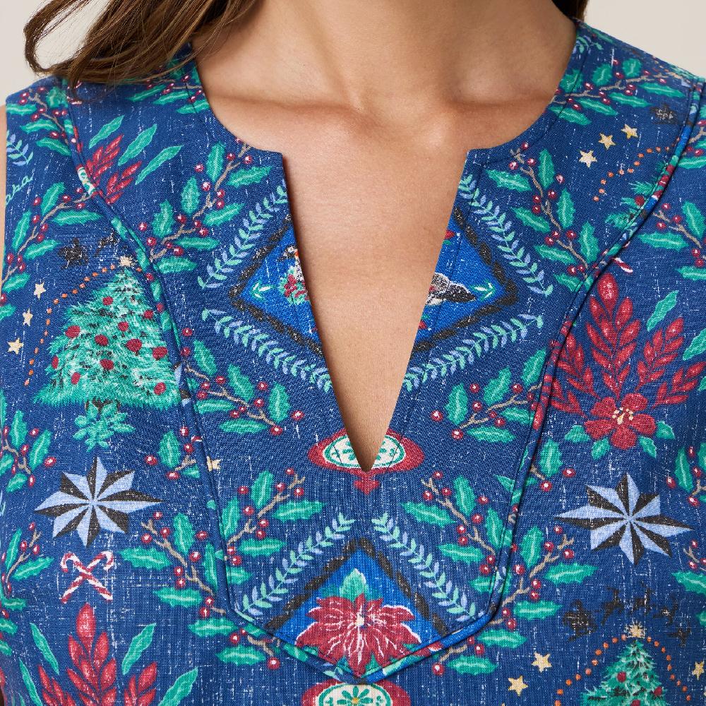 Reyn Spooner HAWAIIAN CHRISTMAS 2025 LYDIA DRESS