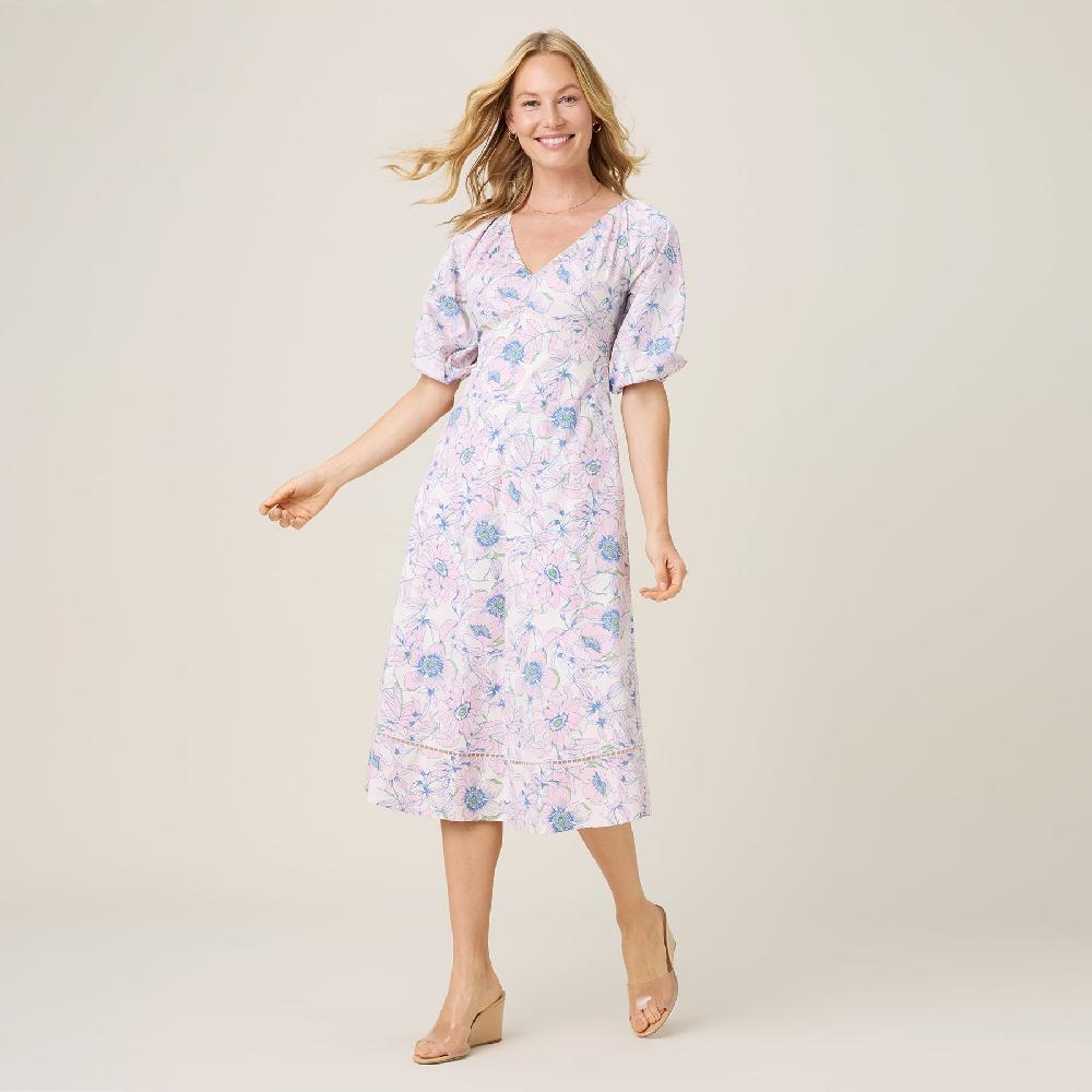 reyn spooner HO'OMALUHIA GARDEN ARIA DRESS