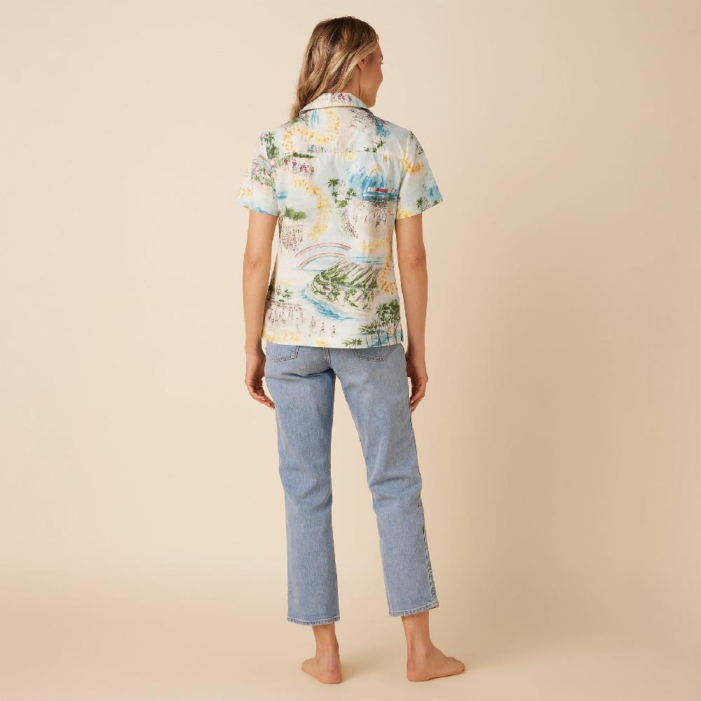 Reyn Spooner HONOLULU MARATHON CAMP SHIRT