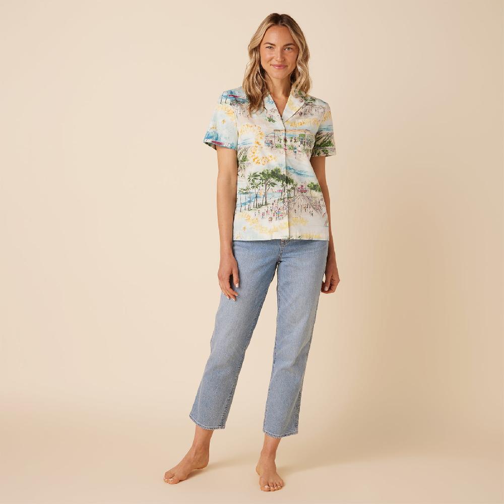 Reyn Spooner HONOLULU MARATHON CAMP SHIRT