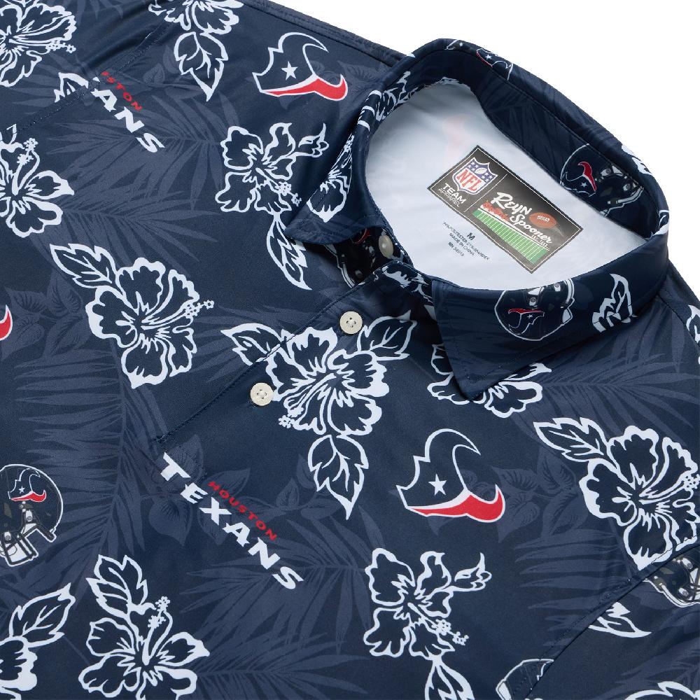 Reyn Spooner HOUSTON TEXANS PUA PERFORMANCE POLO