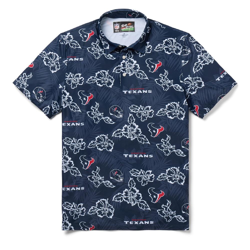 Reyn Spooner HOUSTON TEXANS PUA PERFORMANCE POLO