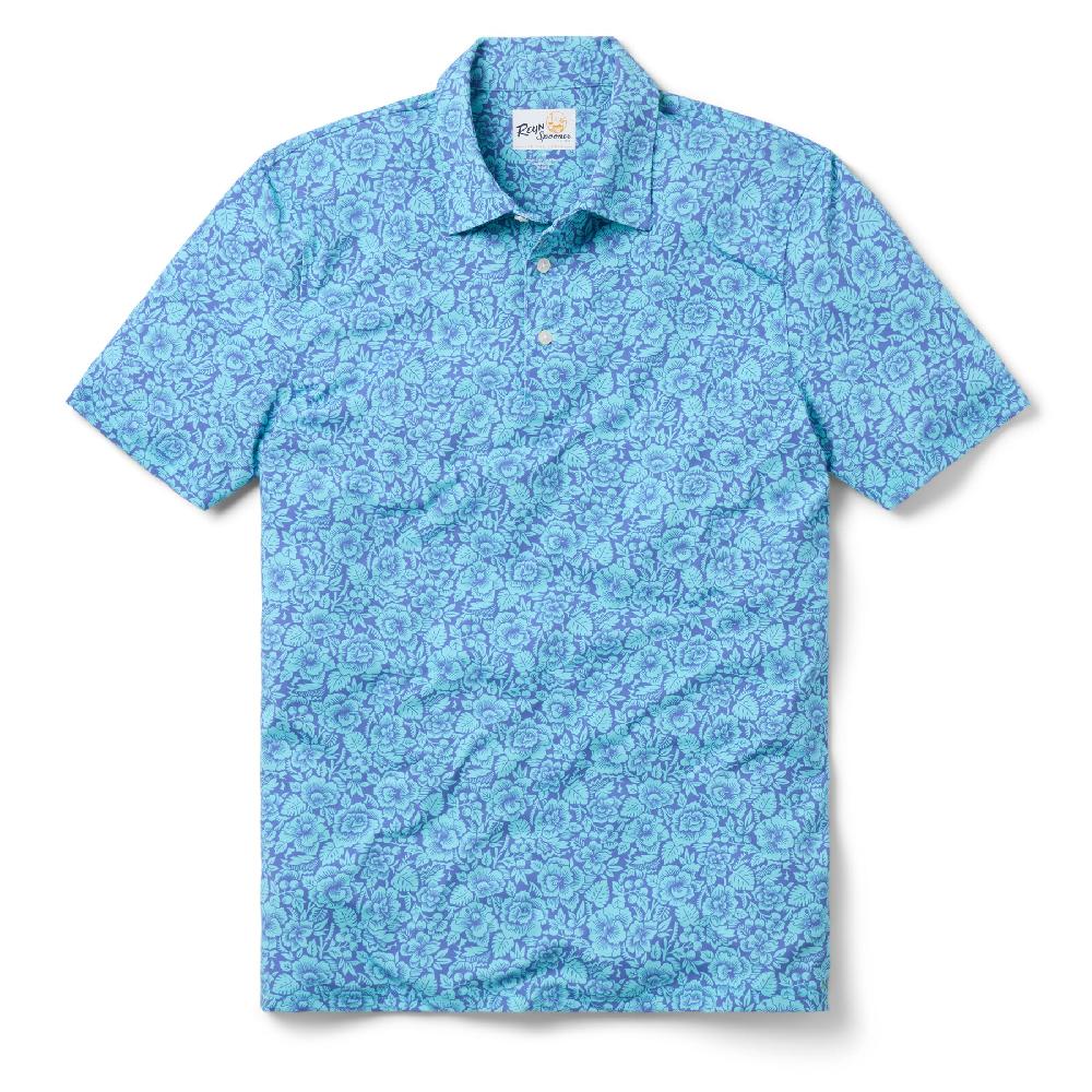 Reyn Spooner ISLAND BISCUS PERFORMANCE POLO