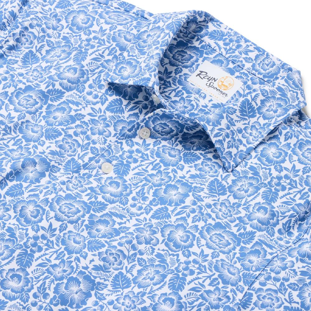 Reyn Spooner ISLAND BISCUS PERFORMANCE POLO