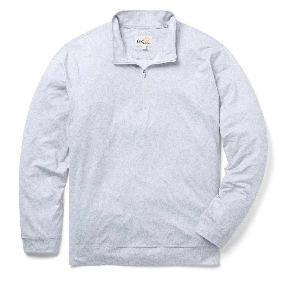 Reyn Spooner ISLAND BISCUS PERFORMANCE QUARTER ZIP