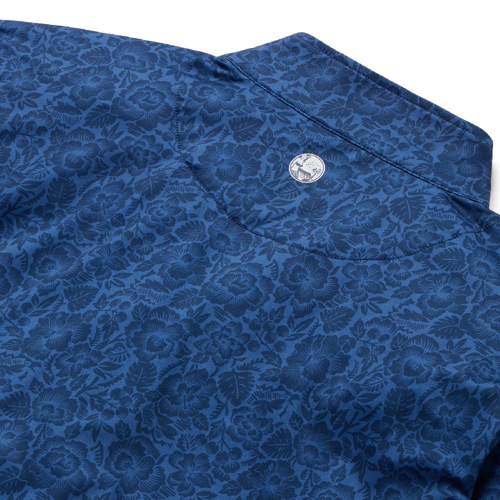 Reyn Spooner ISLAND BISCUS PERFORMANCE QUARTER ZIP