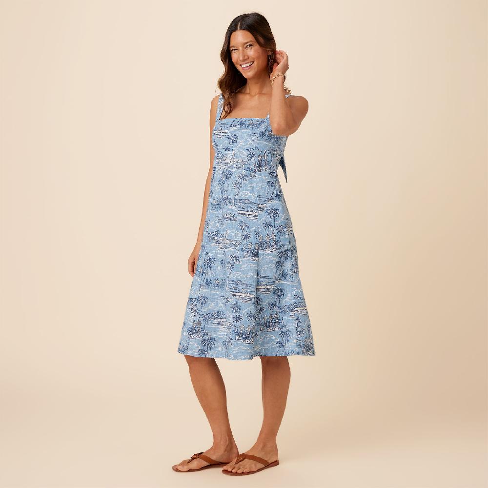 Reyn Spooner ISLAND PARADISE TIE BACK SUNDRESS