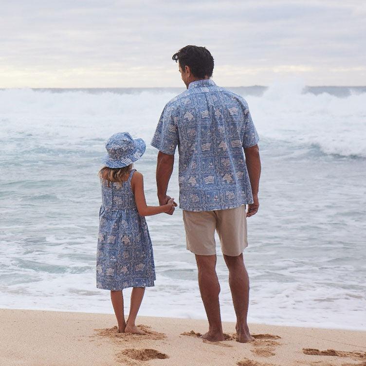 Reyn Spooner LAHAINA SAILOR LILY GIRLS SUNDRESS