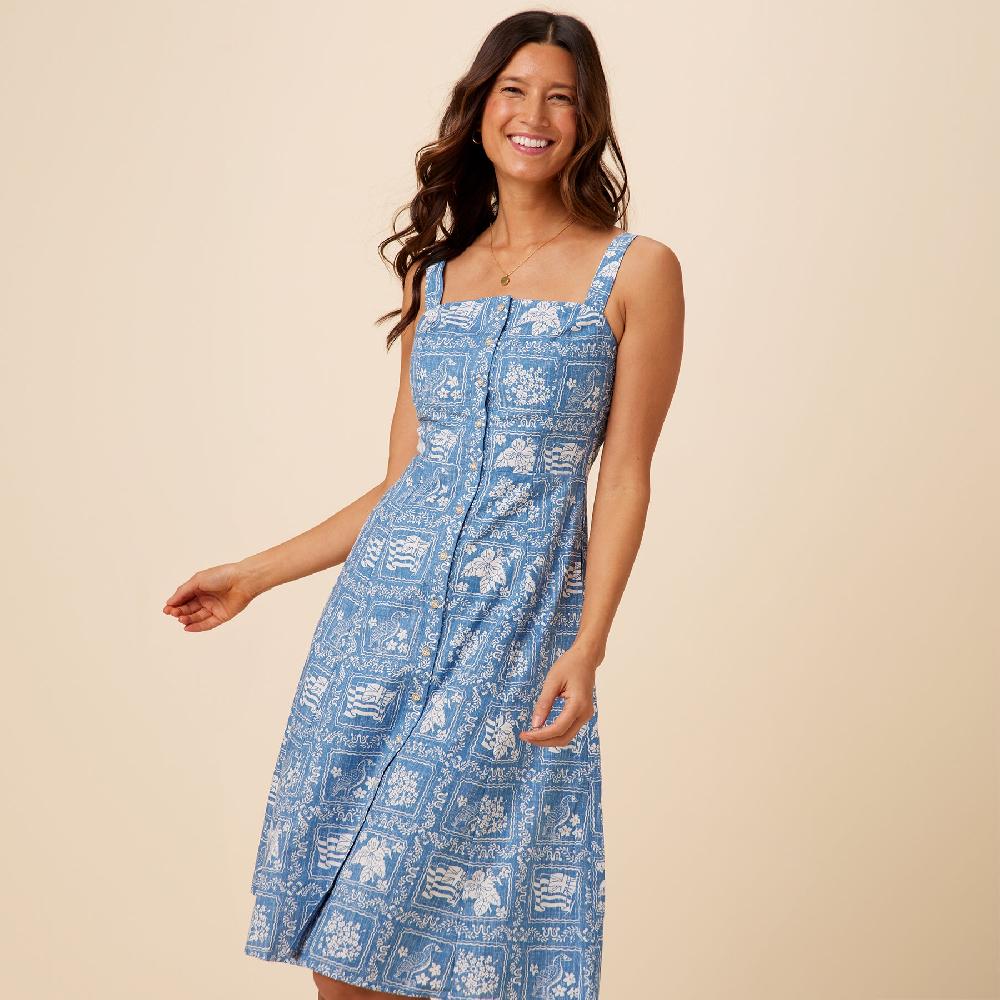 Reyn Spooner LAHAINA SAILOR RILEY DRESS