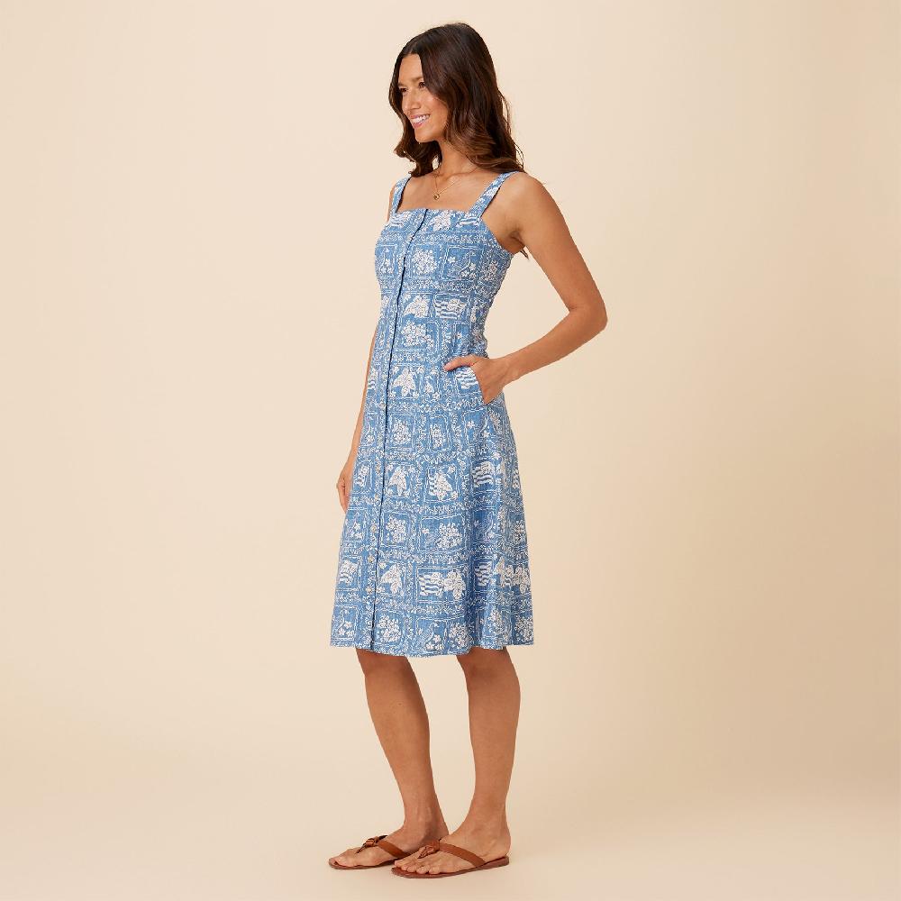 Reyn Spooner LAHAINA SAILOR RILEY DRESS