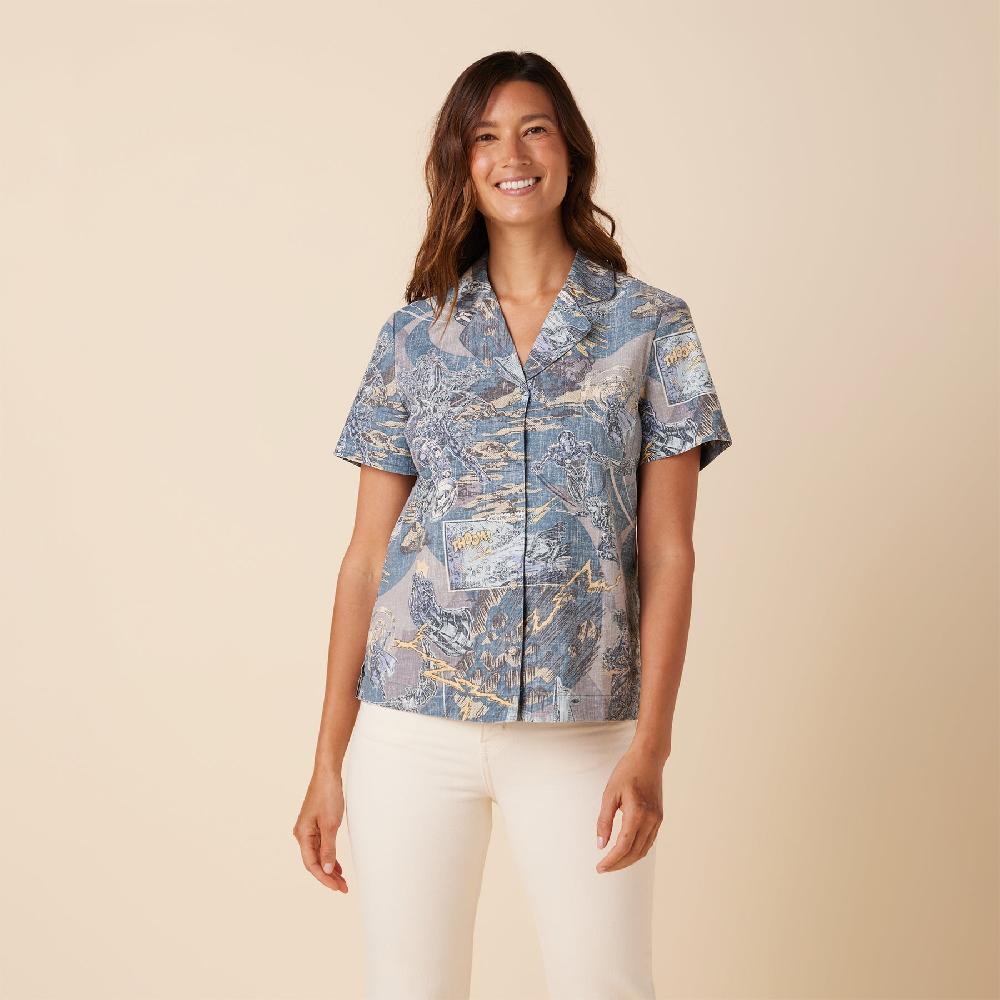 Reyn Spooner MARVEL AVENGERS ASSEMBLE CAMP SHIRT