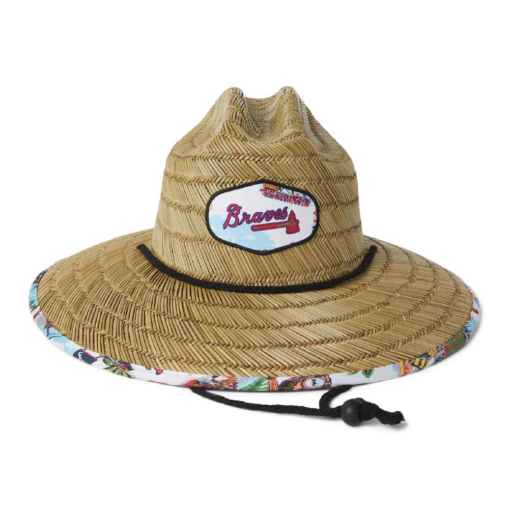 reyn spooner MLB® ATLANTA BRAVES SCENIC STRAW HAT
