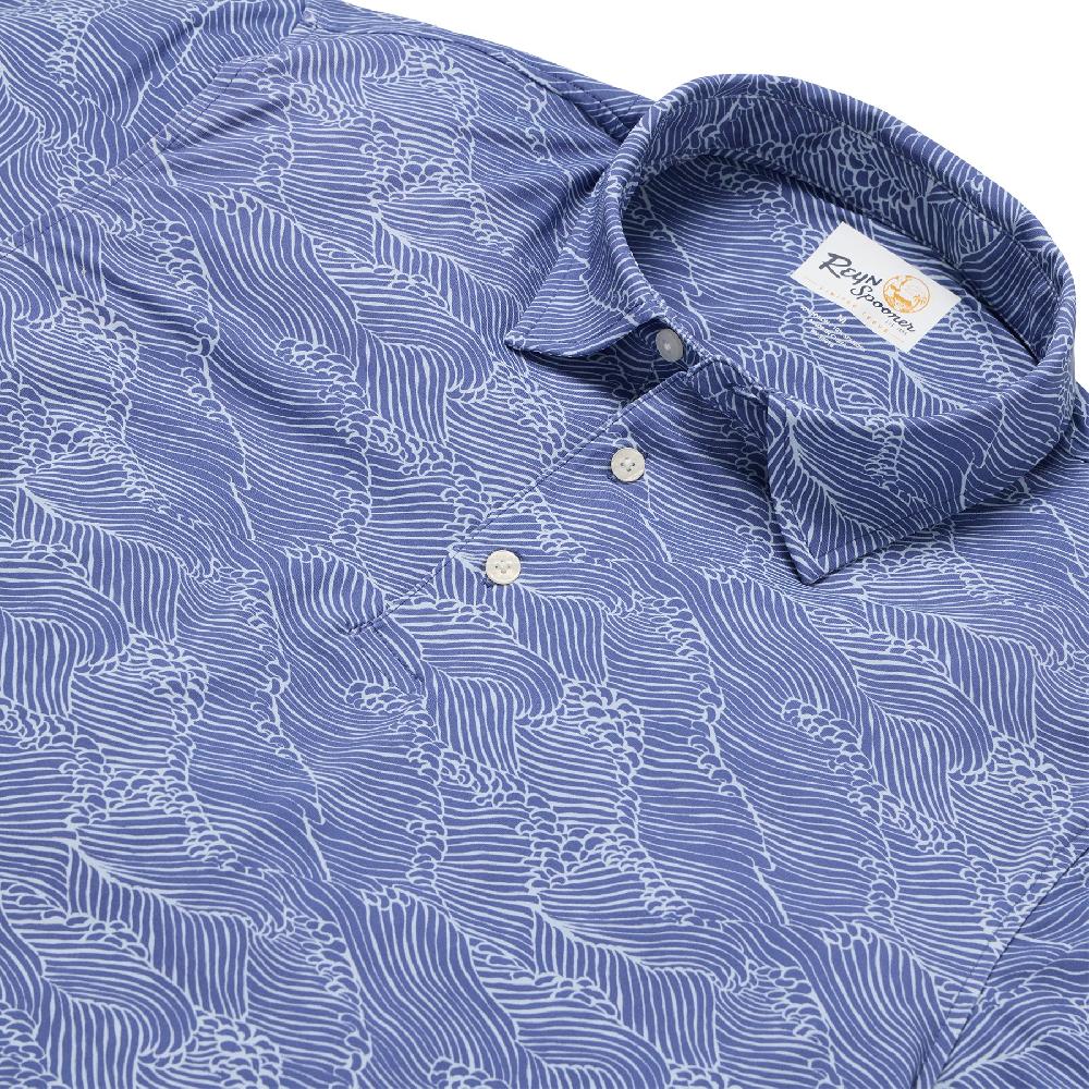 Reyn Spooner MOLOKAI CHANNEL PERFORMANCE POLO