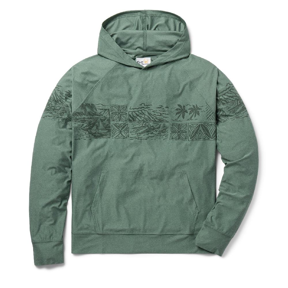 Reyn Spooner NALU TAPA PERFORMANCE HOODIE