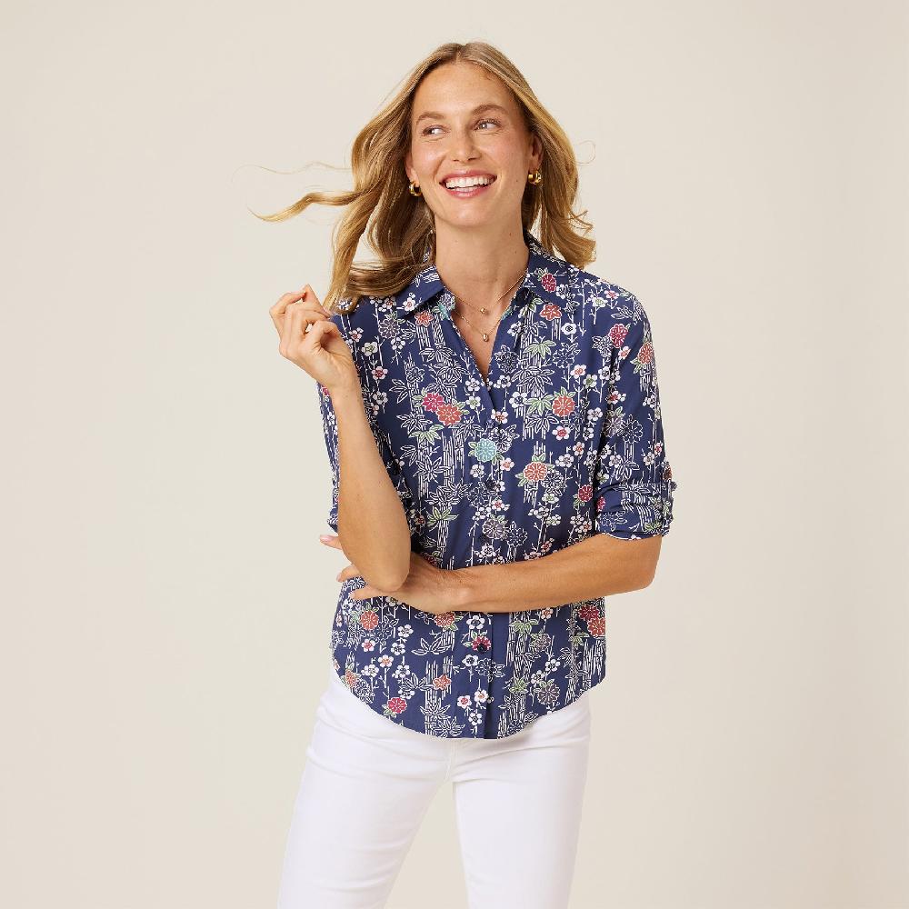 reyn spooner NIPPON FOREST MICHELLE TOP