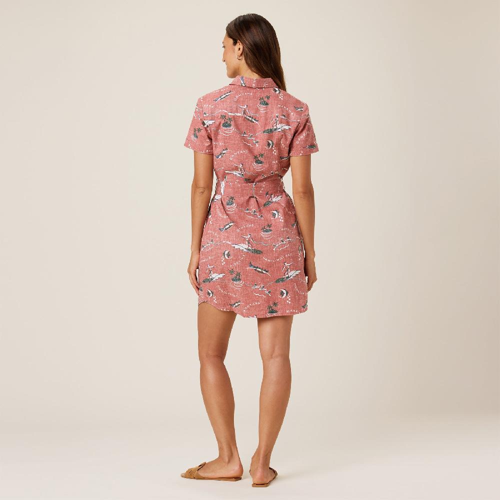 Reyn Spooner OCEAN CHILLIN' VIOLET DRESS