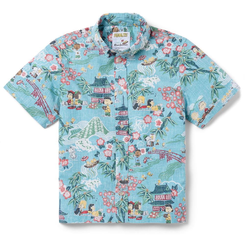 reyn spooner PEANUTS® IN JAPAN YOUTH SHIRT