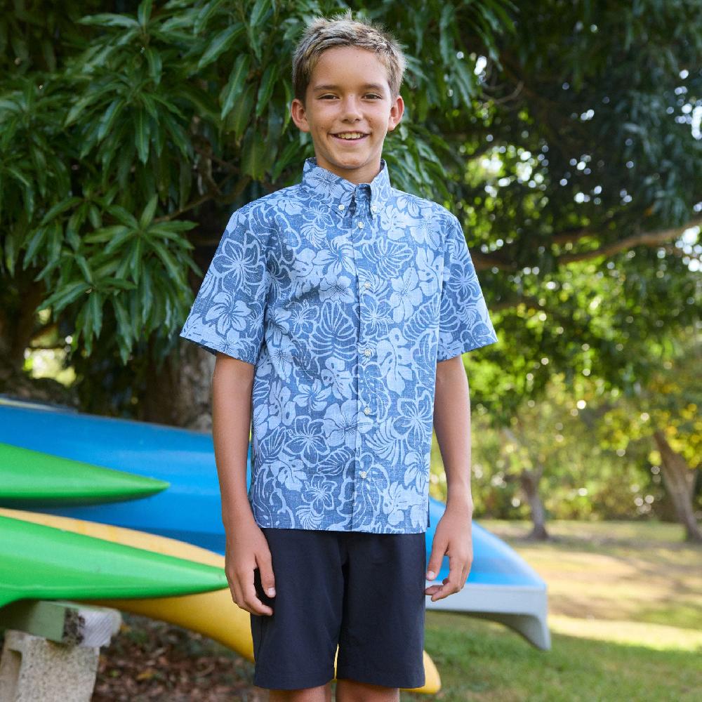 Reyn Spooner PUAMANA YOUTH SHIRT