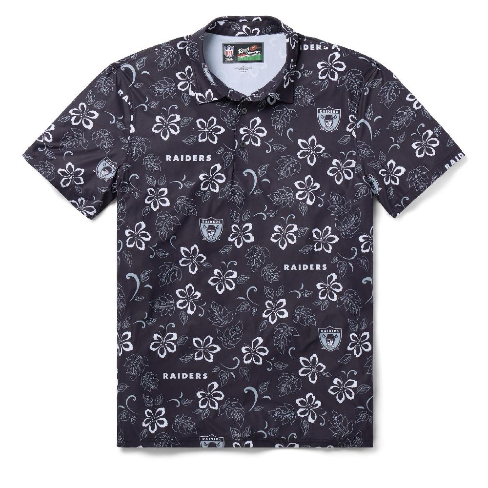 reyn spooner RAIDERS THROWBACK PERFORMANCE POLO