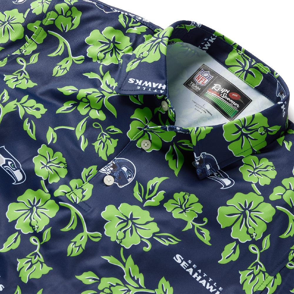 Reyn Spooner SEATTLE SEAHAWKS PUA PERFORMANCE POLO