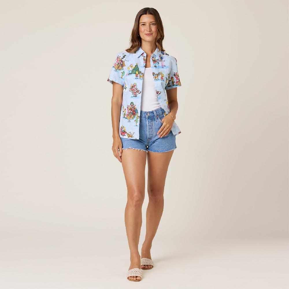 Reyn Spooner SIMPSONS GREETINGS ABBY TOP