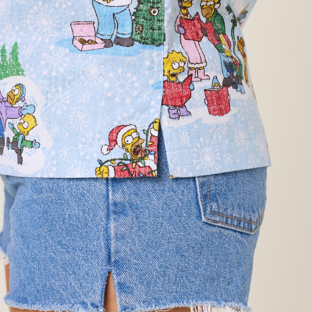 Reyn Spooner SIMPSONS GREETINGS ABBY TOP