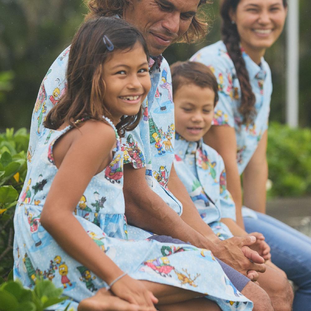 Reyn Spooner SIMPSONS GREETINGS GIRLS SUNDRESS