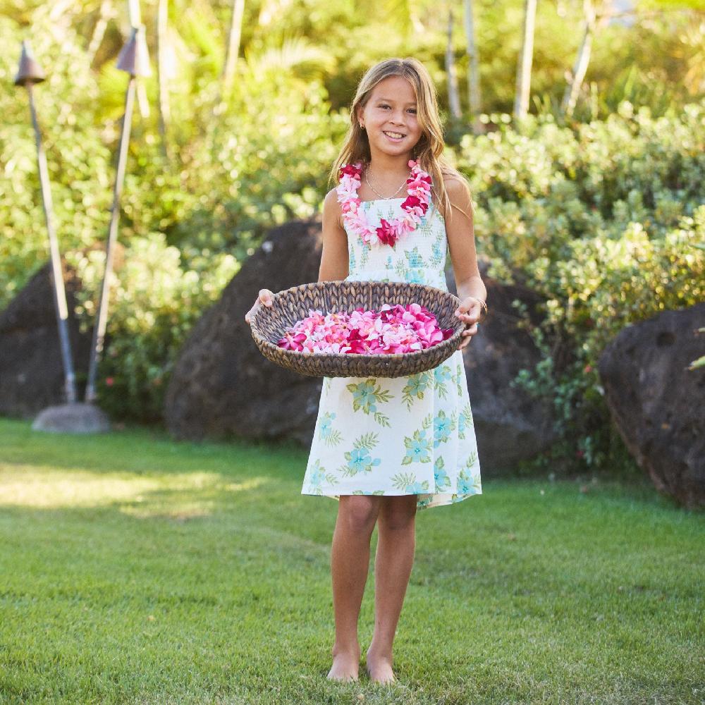 Reyn Spooner SOFT BISCUS HARPER GIRLS SUNDRESS