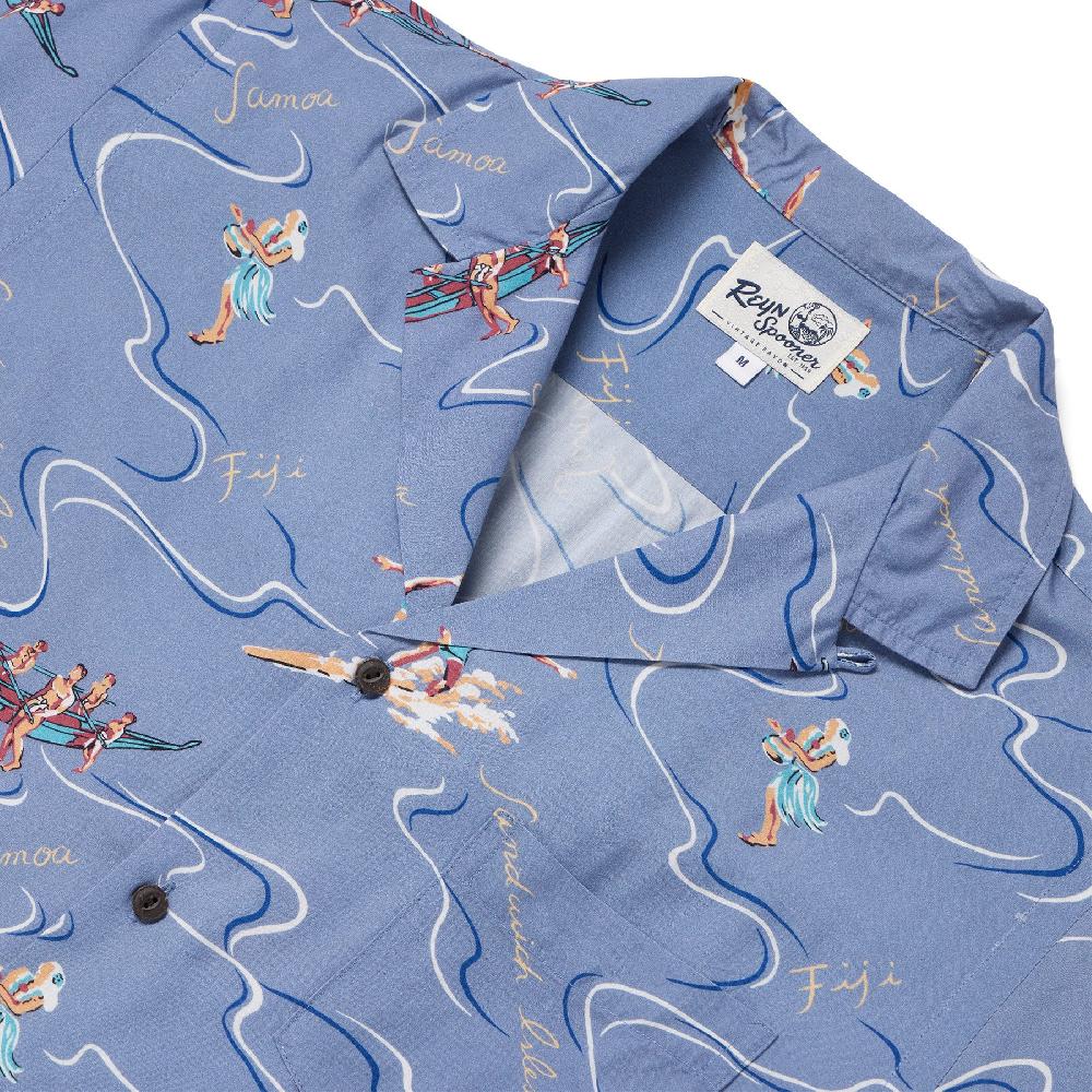 Reyn Spooner SOUTH SEAS CAMP SHIRT