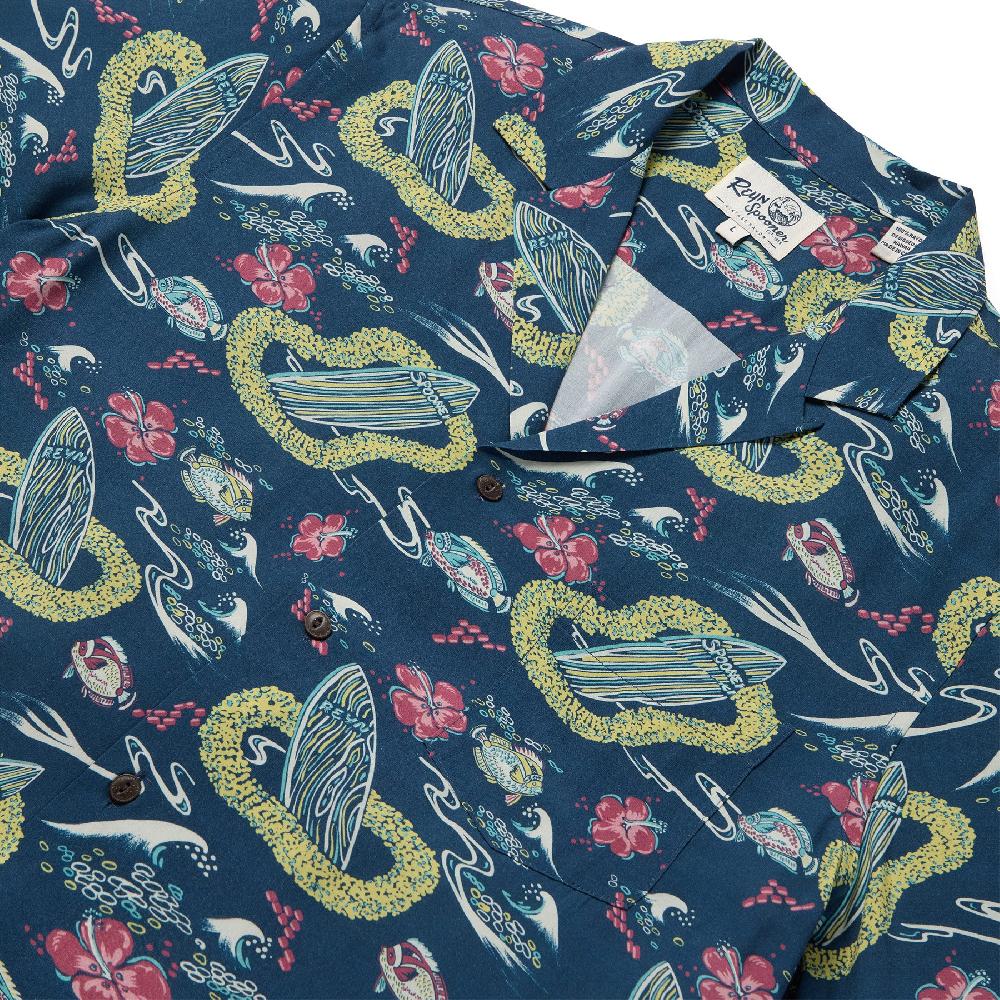 Reyn Spooner SURF CLUB CAMP SHIRT