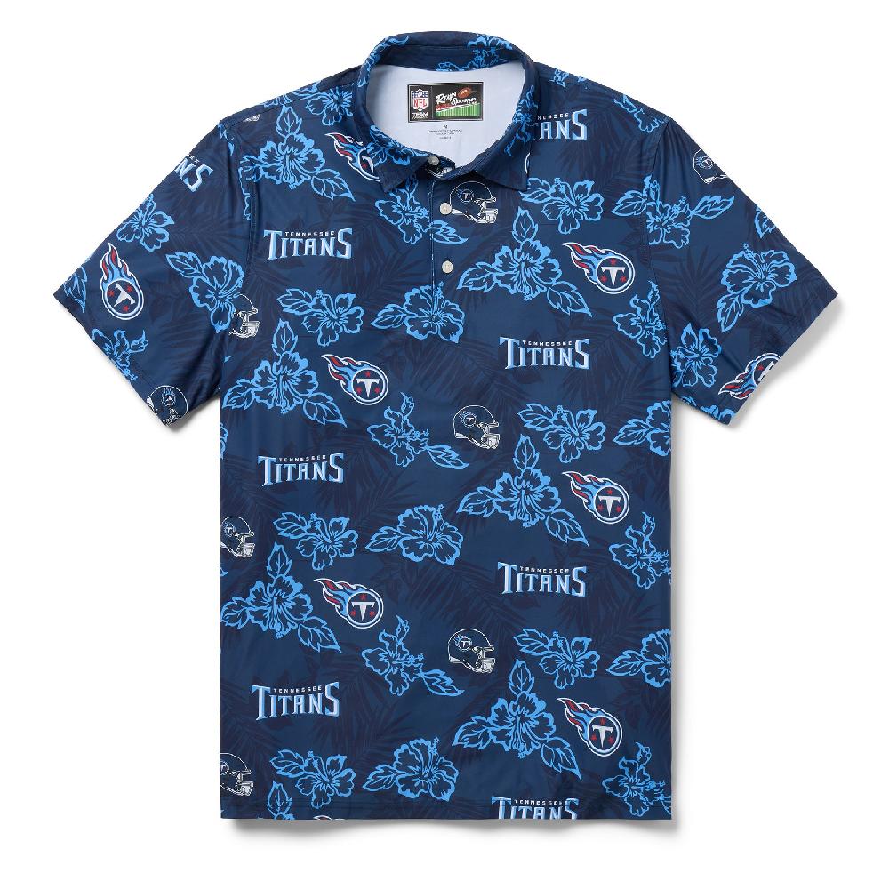 reyn spooner TENNESSEE TITANS PUA PERFORMANCE POLO