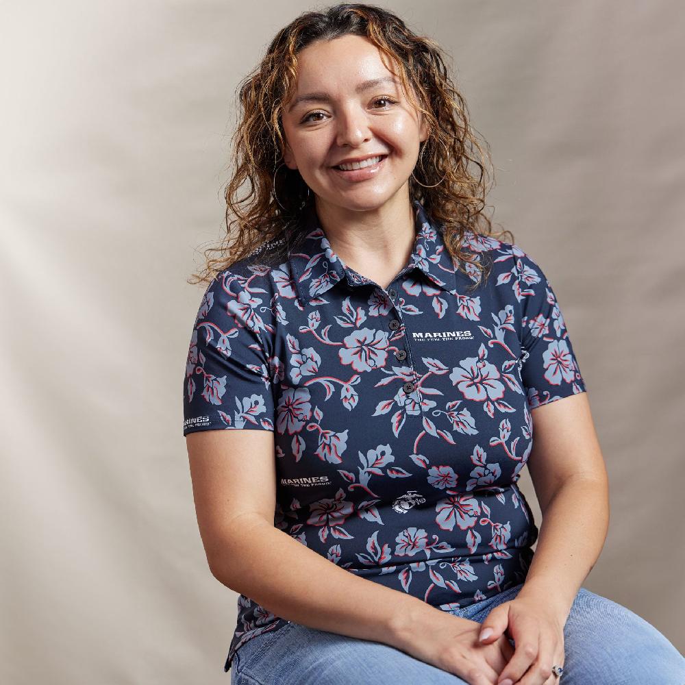 Reyn Spooner U.S. MARINES AVA PERFORMANCE TOP