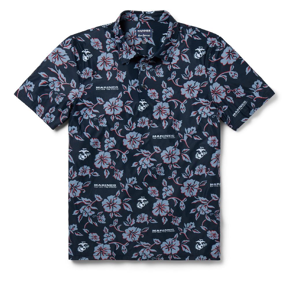 reyn spooner U.S. MARINES PERFORMANCE POLO