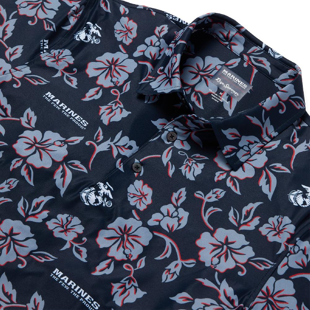 Reyn Spooner U.S. MARINES PERFORMANCE POLO