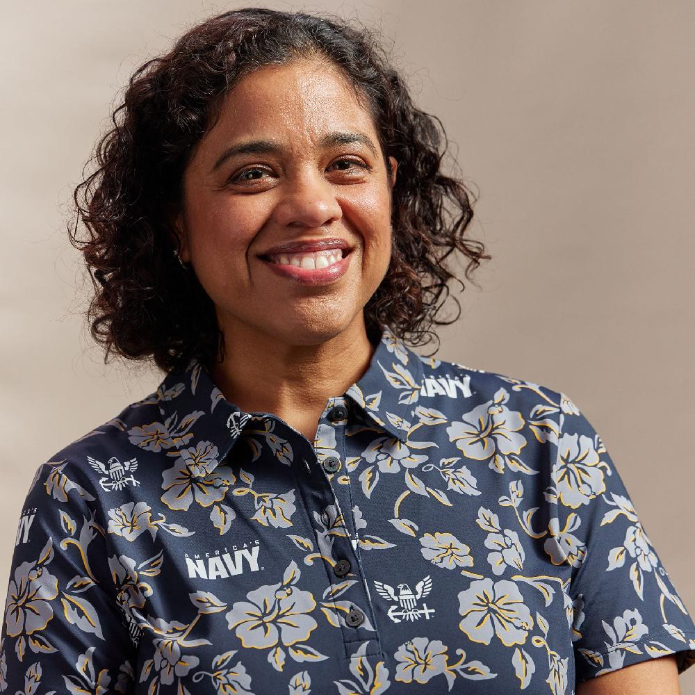 reyn spooner U.S. NAVY AVA PERFORMANCE TOP